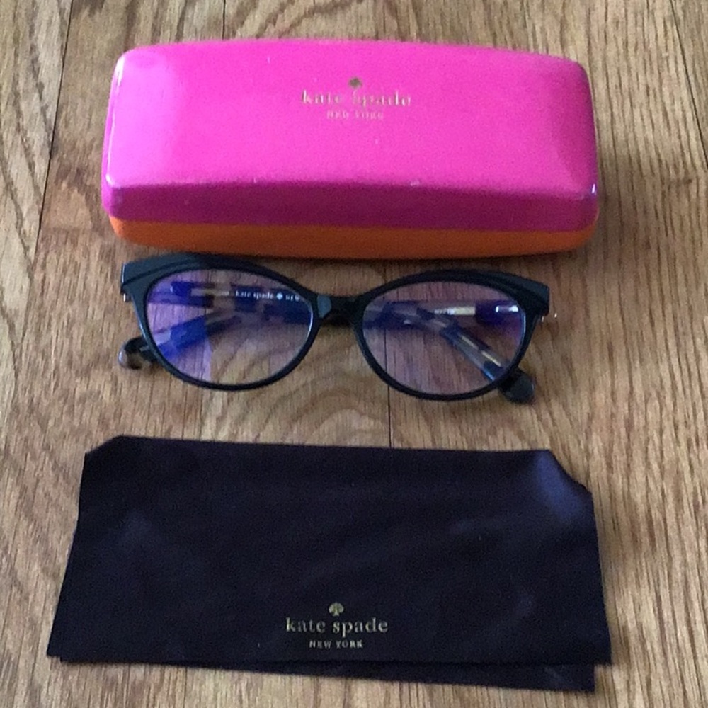 Prescription glasses with Kate spade frames